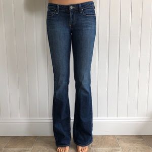 Paige Hollywood Hills Classic Rise Boot Cut Jeans